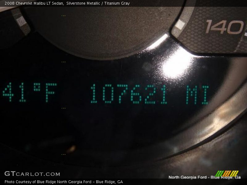 Silverstone Metallic / Titanium Gray 2008 Chevrolet Malibu LT Sedan