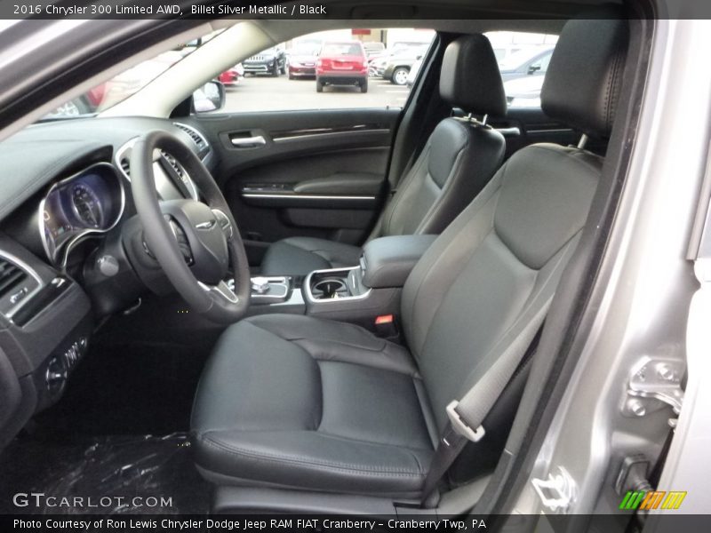 Front Seat of 2016 300 Limited AWD