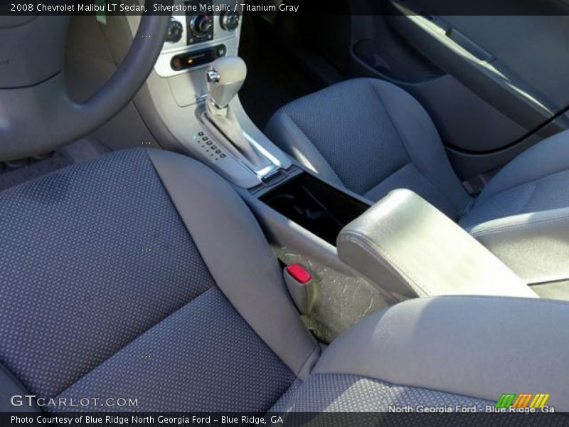 Silverstone Metallic / Titanium Gray 2008 Chevrolet Malibu LT Sedan