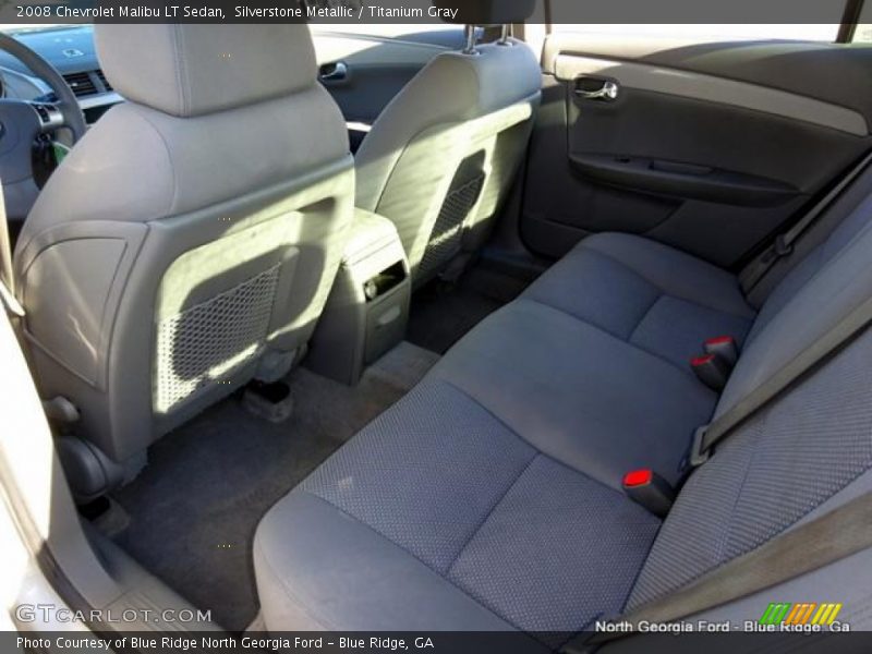 Silverstone Metallic / Titanium Gray 2008 Chevrolet Malibu LT Sedan