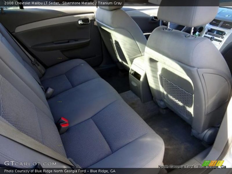 Silverstone Metallic / Titanium Gray 2008 Chevrolet Malibu LT Sedan