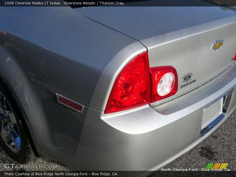 Silverstone Metallic / Titanium Gray 2008 Chevrolet Malibu LT Sedan