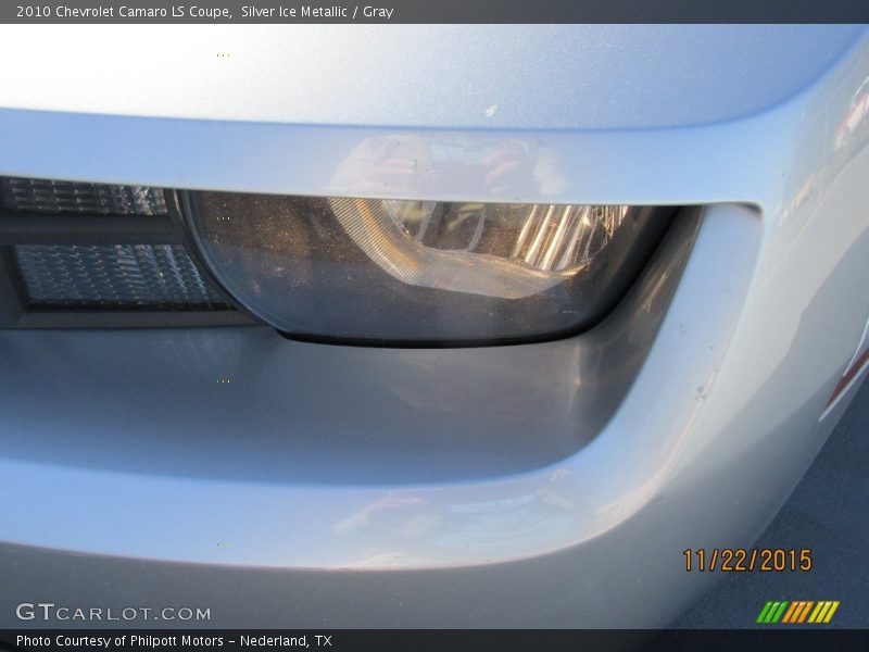 Silver Ice Metallic / Gray 2010 Chevrolet Camaro LS Coupe