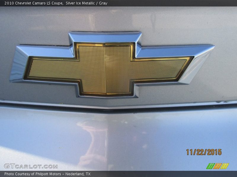 Silver Ice Metallic / Gray 2010 Chevrolet Camaro LS Coupe