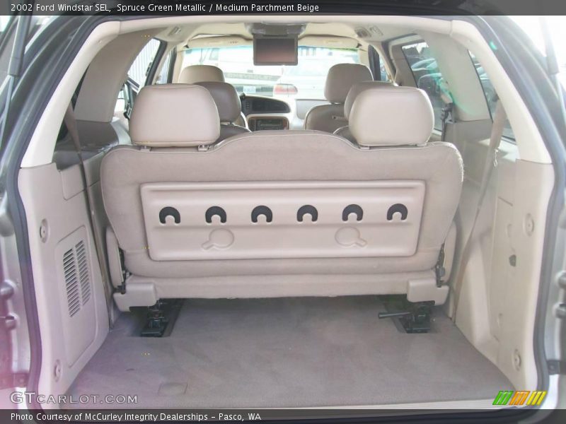 Spruce Green Metallic / Medium Parchment Beige 2002 Ford Windstar SEL