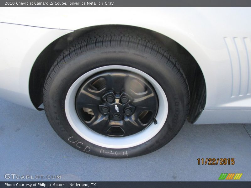 Silver Ice Metallic / Gray 2010 Chevrolet Camaro LS Coupe