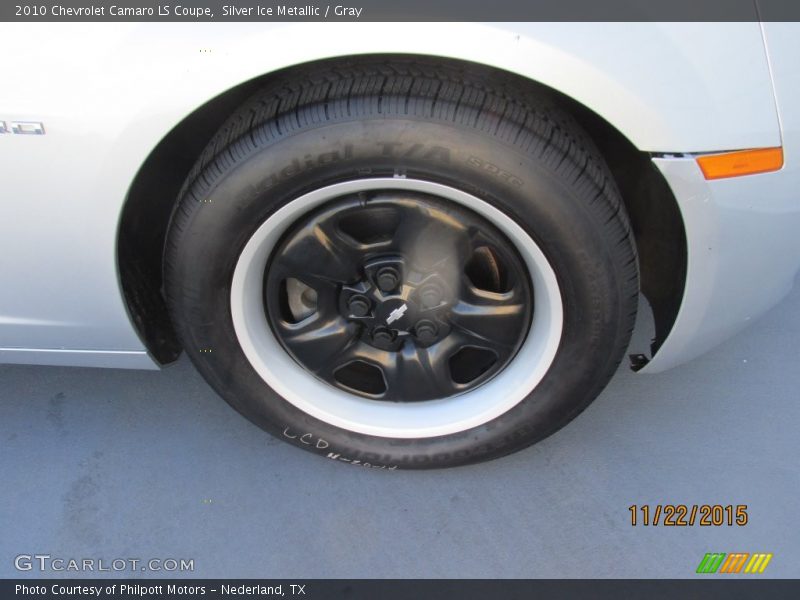 Silver Ice Metallic / Gray 2010 Chevrolet Camaro LS Coupe