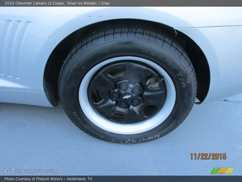 Silver Ice Metallic / Gray 2010 Chevrolet Camaro LS Coupe