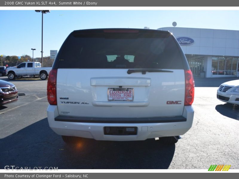 Summit White / Ebony 2008 GMC Yukon XL SLT 4x4