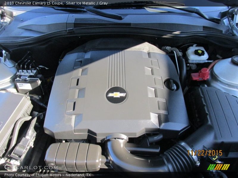 Silver Ice Metallic / Gray 2010 Chevrolet Camaro LS Coupe