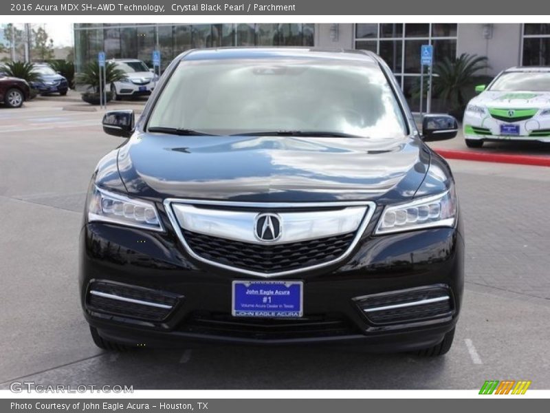 Crystal Black Pearl / Parchment 2016 Acura MDX SH-AWD Technology