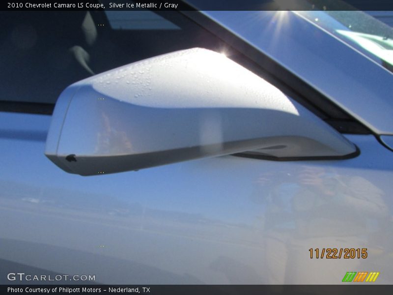 Silver Ice Metallic / Gray 2010 Chevrolet Camaro LS Coupe