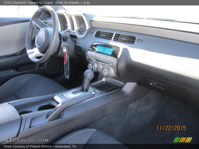 Silver Ice Metallic / Gray 2010 Chevrolet Camaro LS Coupe