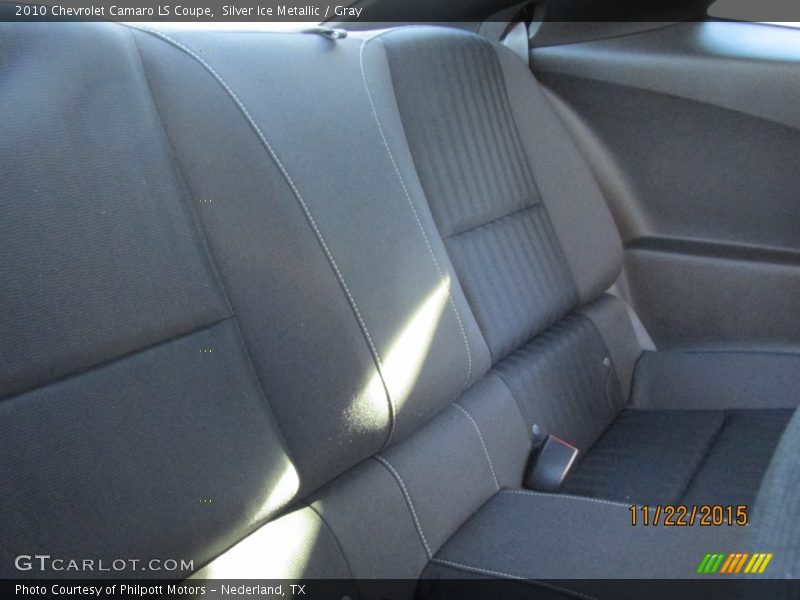 Silver Ice Metallic / Gray 2010 Chevrolet Camaro LS Coupe