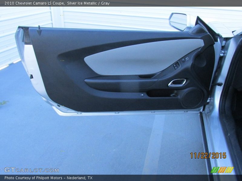 Silver Ice Metallic / Gray 2010 Chevrolet Camaro LS Coupe