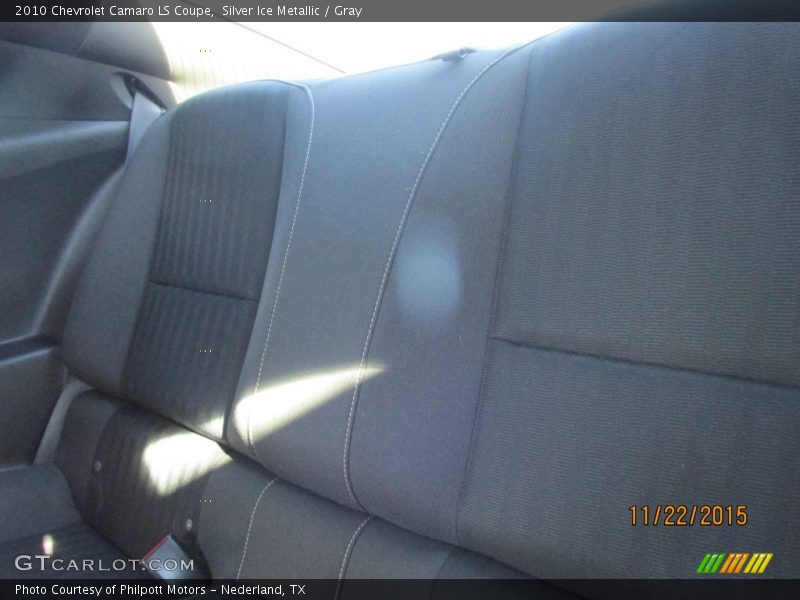 Silver Ice Metallic / Gray 2010 Chevrolet Camaro LS Coupe