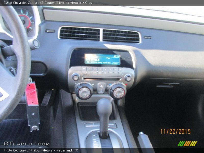 Silver Ice Metallic / Gray 2010 Chevrolet Camaro LS Coupe