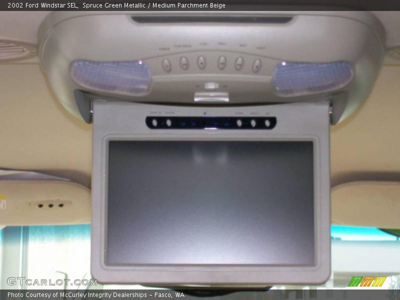 Spruce Green Metallic / Medium Parchment Beige 2002 Ford Windstar SEL