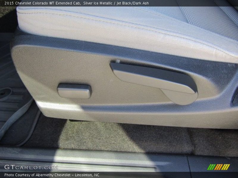 Silver Ice Metallic / Jet Black/Dark Ash 2015 Chevrolet Colorado WT Extended Cab