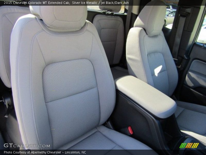 Silver Ice Metallic / Jet Black/Dark Ash 2015 Chevrolet Colorado WT Extended Cab