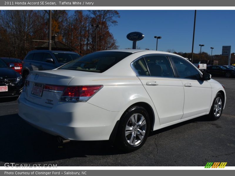 Taffeta White / Ivory 2011 Honda Accord SE Sedan