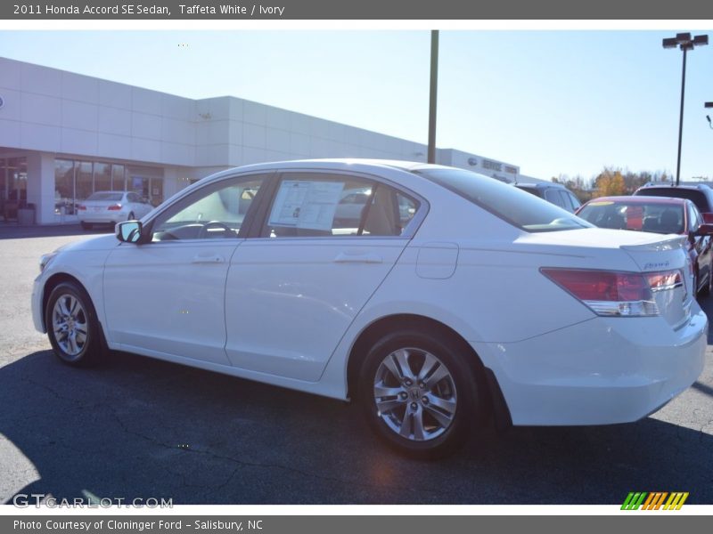 Taffeta White / Ivory 2011 Honda Accord SE Sedan