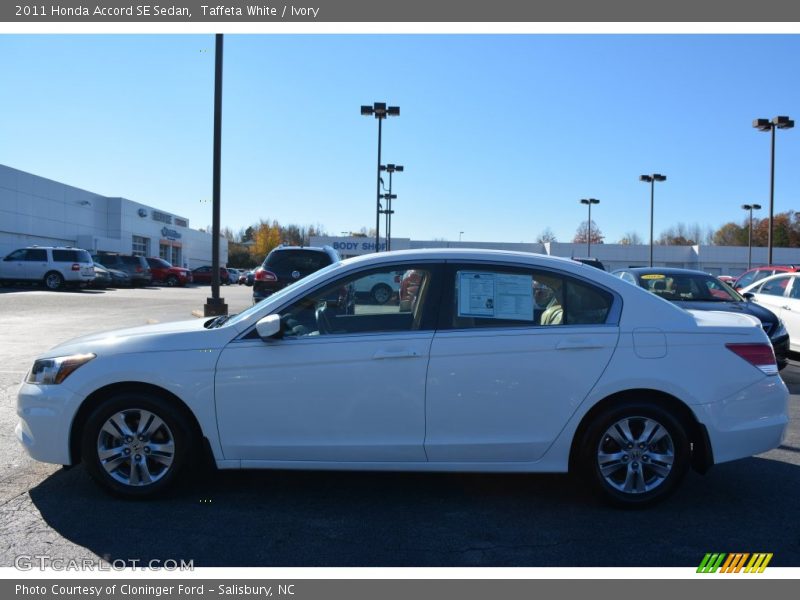 Taffeta White / Ivory 2011 Honda Accord SE Sedan