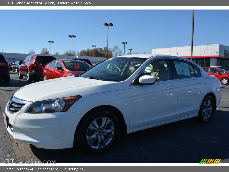 Taffeta White / Ivory 2011 Honda Accord SE Sedan