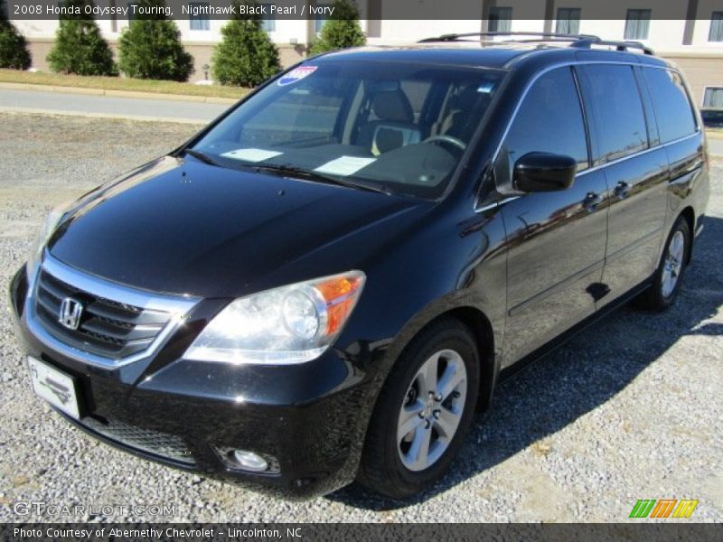 Nighthawk Black Pearl / Ivory 2008 Honda Odyssey Touring