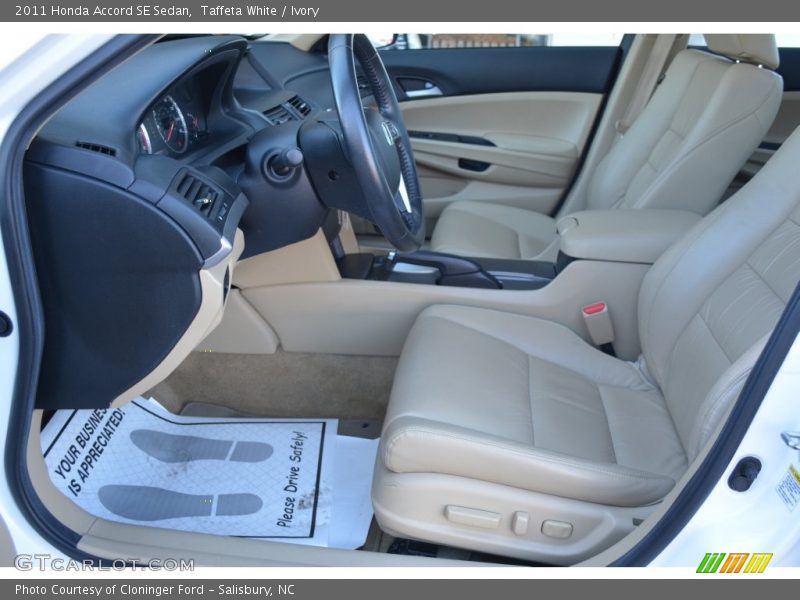 Taffeta White / Ivory 2011 Honda Accord SE Sedan