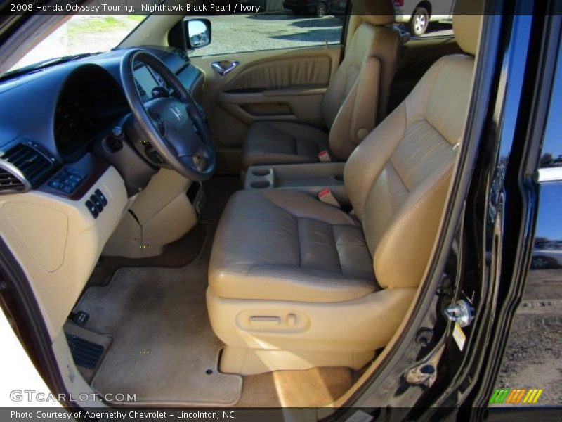 Nighthawk Black Pearl / Ivory 2008 Honda Odyssey Touring