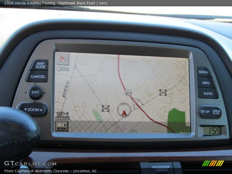 Nighthawk Black Pearl / Ivory 2008 Honda Odyssey Touring