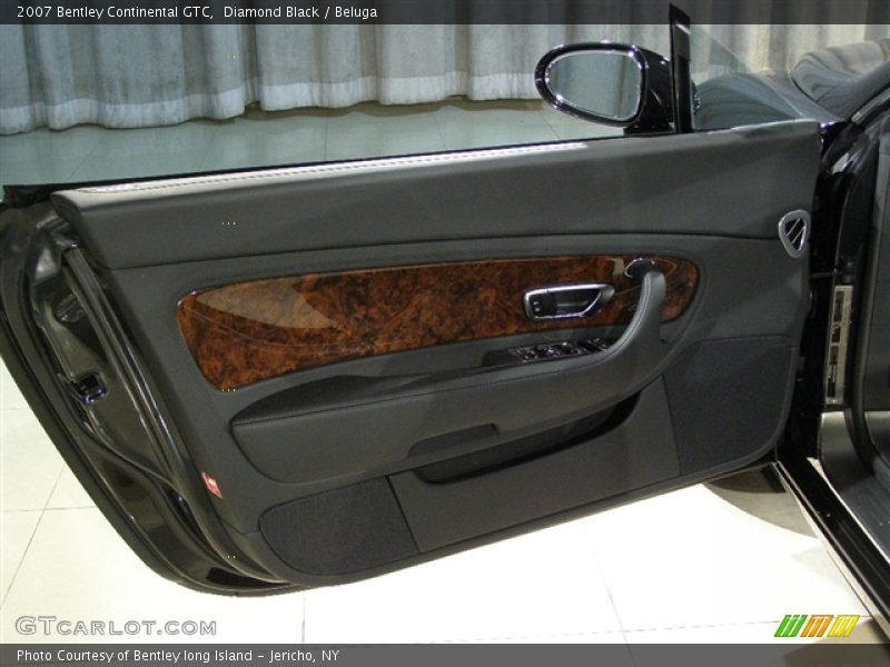 Diamond Black / Beluga 2007 Bentley Continental GTC