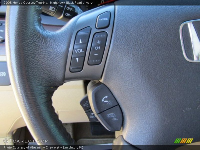 Nighthawk Black Pearl / Ivory 2008 Honda Odyssey Touring