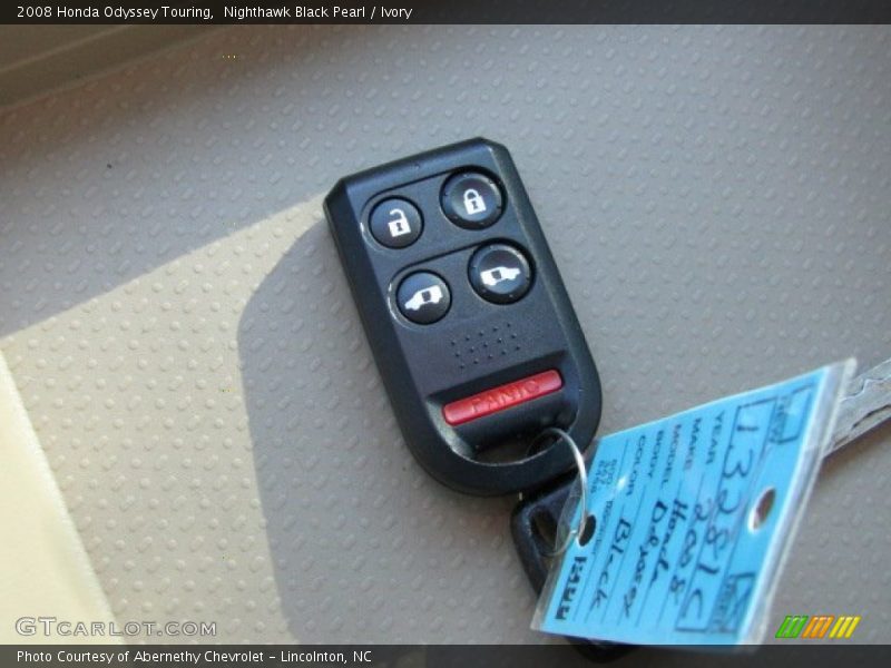 Nighthawk Black Pearl / Ivory 2008 Honda Odyssey Touring