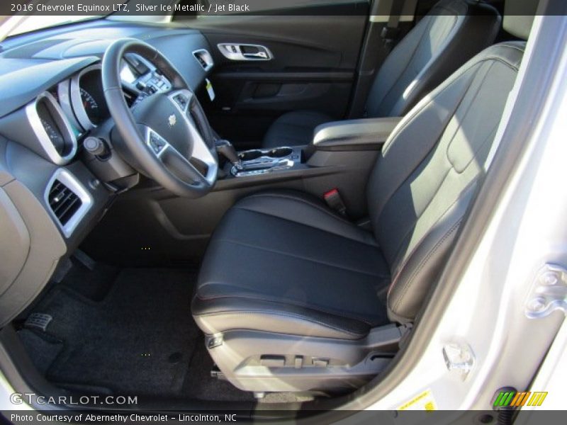 Silver Ice Metallic / Jet Black 2016 Chevrolet Equinox LTZ