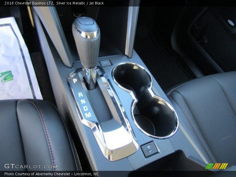 Silver Ice Metallic / Jet Black 2016 Chevrolet Equinox LTZ