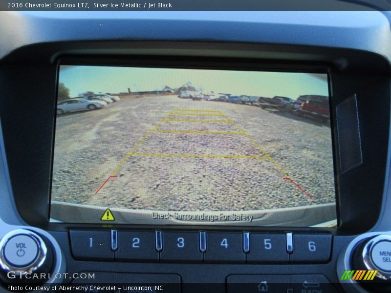 Silver Ice Metallic / Jet Black 2016 Chevrolet Equinox LTZ