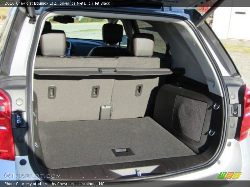 Silver Ice Metallic / Jet Black 2016 Chevrolet Equinox LTZ