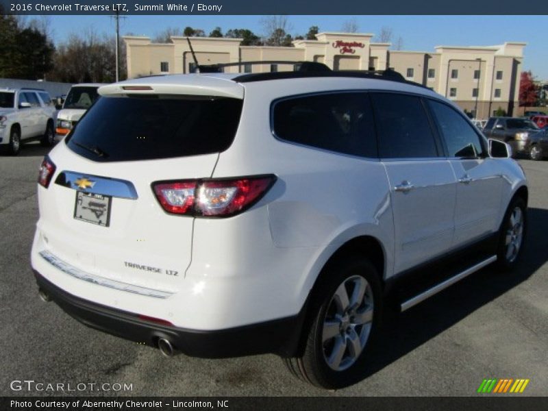 Summit White / Ebony 2016 Chevrolet Traverse LTZ