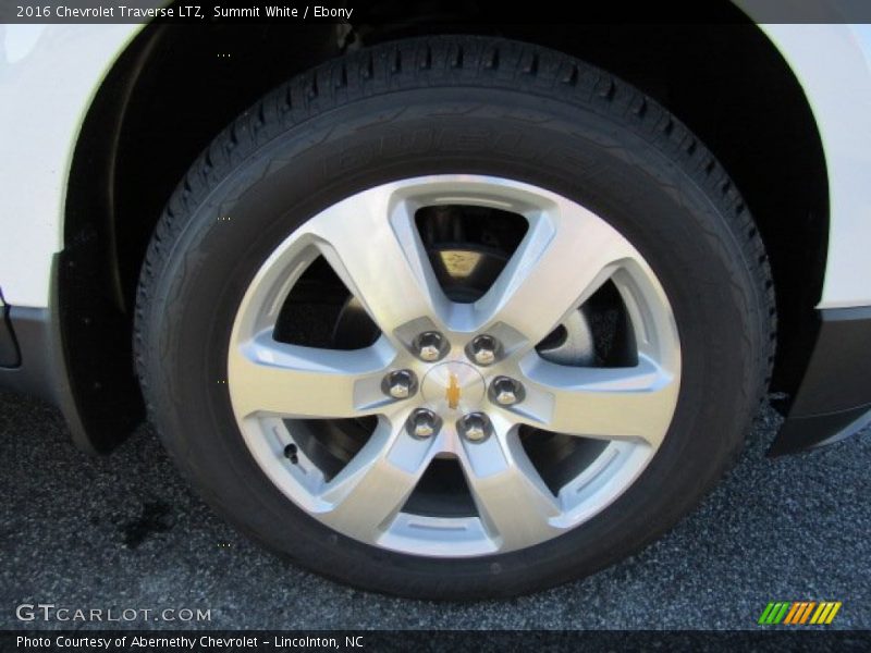 Summit White / Ebony 2016 Chevrolet Traverse LTZ