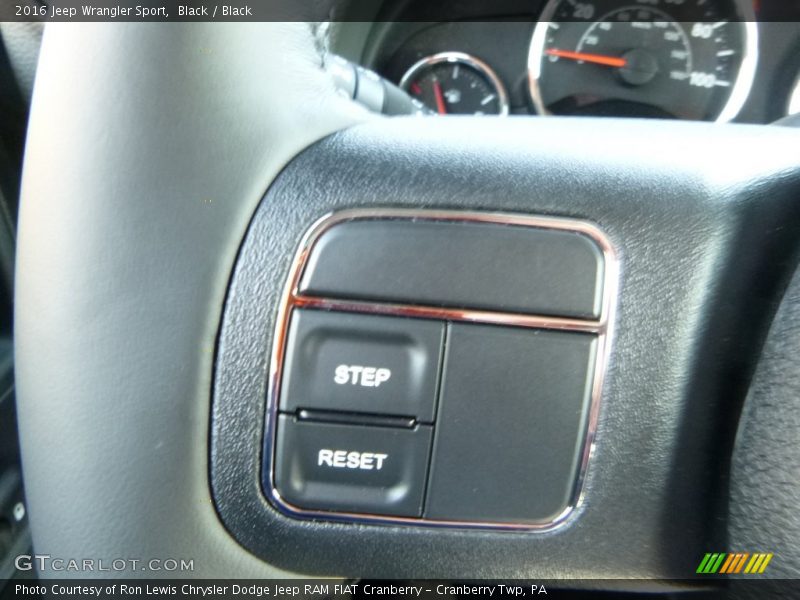 Black / Black 2016 Jeep Wrangler Sport