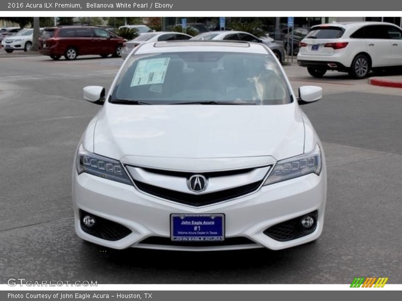 Bellanova White Pearl / Ebony 2016 Acura ILX Premium