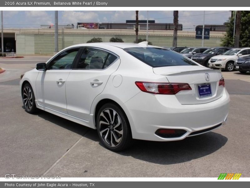 Bellanova White Pearl / Ebony 2016 Acura ILX Premium