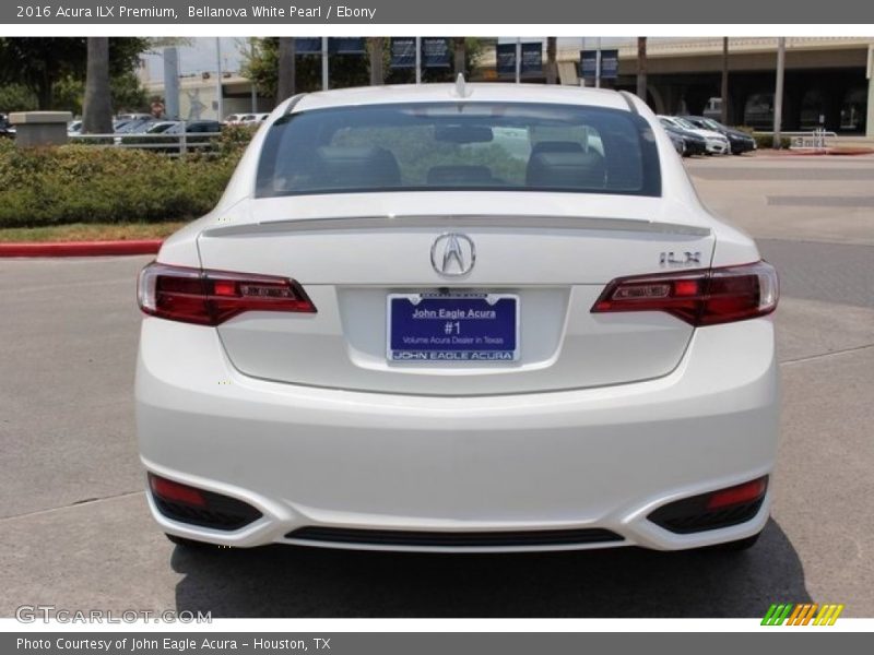 Bellanova White Pearl / Ebony 2016 Acura ILX Premium