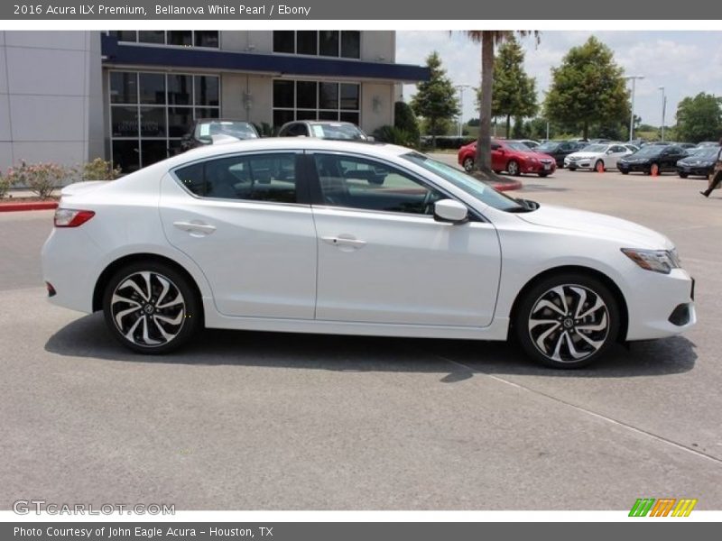 Bellanova White Pearl / Ebony 2016 Acura ILX Premium