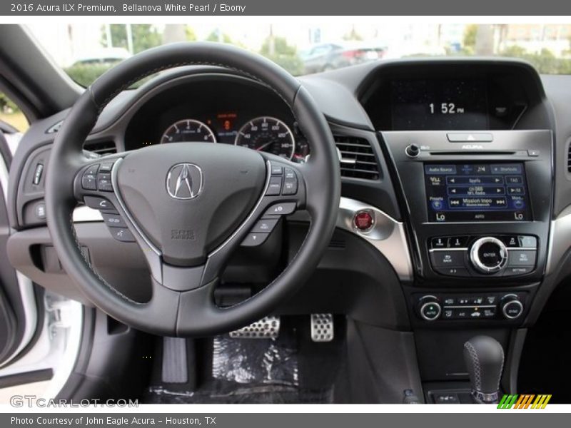Bellanova White Pearl / Ebony 2016 Acura ILX Premium