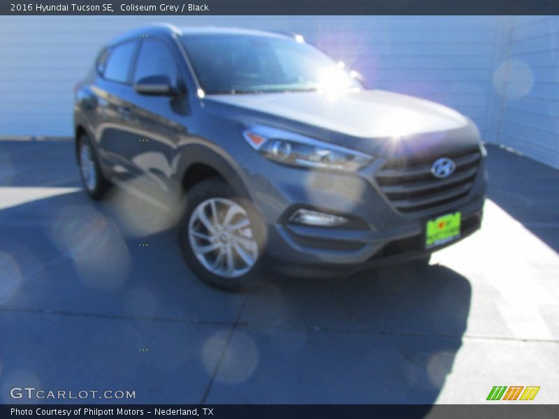 Coliseum Grey / Black 2016 Hyundai Tucson SE