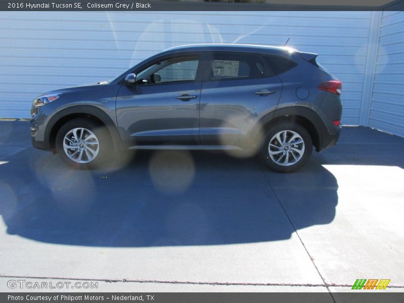 Coliseum Grey / Black 2016 Hyundai Tucson SE
