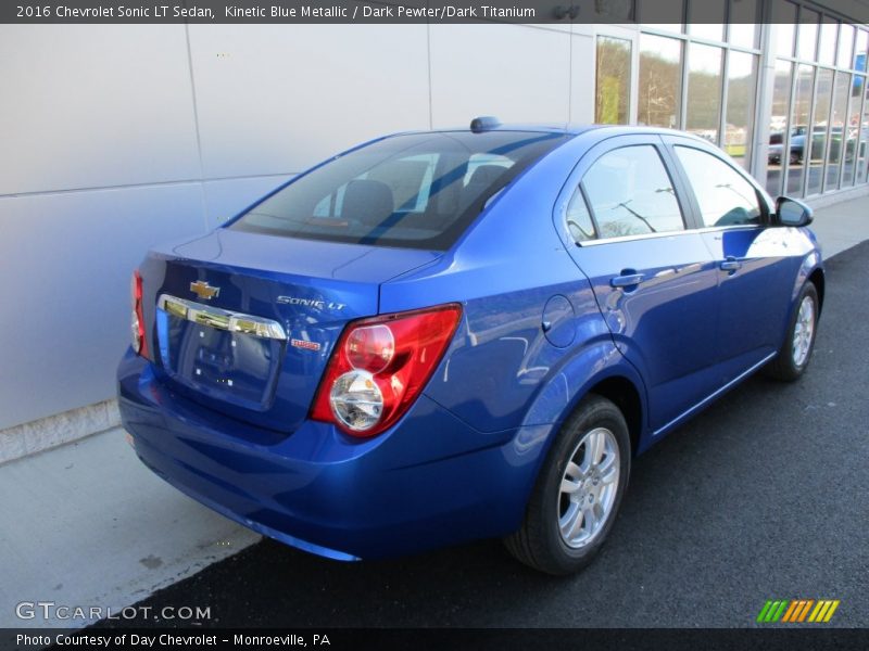 Kinetic Blue Metallic / Dark Pewter/Dark Titanium 2016 Chevrolet Sonic LT Sedan